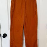 Everlane  Fall Orange Pull On Wide Leg Pants Photo 2