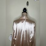 NTM: Savanna Jane NWT Satin Champagne Colored Soft Blazer Size 1X Gold Photo 10