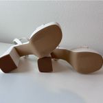 Abound  White Chunky Heels Photo 2