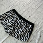 Adidas Athletic Running Shorts Women’s Black White L Stretch Streetwear Sports Photo 8