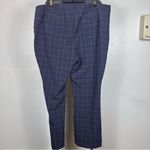Roz & Ali  Blue Plaid Trousers Photo 1