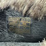 Khombu  Size 9 Boots Black Leather Lace Up‎ Faux Fur Side Zip Winter Mid Calf NWT Photo 9