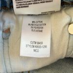 AGOLDE Nico high-rise slim fit skinny jeans, raw hem button fly light wash SZ24 Photo 6