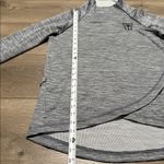 IBKUL Long Sleeve Thumbhole Golf Pullover Black Heather Gray Logo Size Medium Photo 11