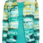 Lafayette 148 Lilith Printed Aquarium Jacket Photo 0