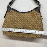 Dooney & Bourke Dooney‎ & Bourke Signature Canvas Hobo Bag Brown Leather Trim Handbag Photo 8