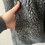 Altar'd State Altar’d State Black Sherpa Open Front Vest Size Large Photo 2