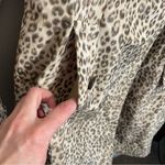 Banana Republic Mad Men Trench Coat Leopard Print Double Breasted Photo 7