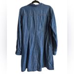 Madewell  Denim Seamed Long Sleeve Mini Dress in Clearfield Wash Photo 3