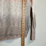 Faherty Muir Dip Dye Sweater Organic Cotton Ombre Size S Orange White Beige Photo 8