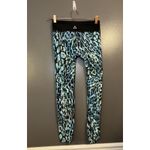 PRISMSPORT Pants Womens Small Blue Black Animal Print Leggings High Rise Yoga Photo 3