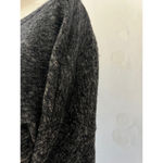 Everlane  Scoop Neck Cotton charcoal gray marbled long sleeve Cotton Top, XS Photo 1