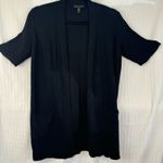 Eileen Fisher Short-Sleeve Open Cardigan Women’s Medium Merino Wool Tencel Blend Photo 5