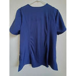 Corescrub Nurse Uniform Top Shirt V Neck Navy Blue Women's Large w/Pockets Photo 1