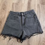 White Fox Boutique White Fox Black denim Shorts size XS Photo 0