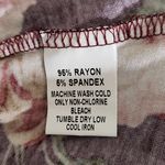 PaperMoon Burgundy Floral Tank Top NWT Size Medium Burgundy Floral Top Photo 7