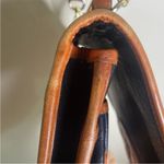 Faigen Australia Vintage 90s Leather Crossbody Bag All Seasons Satchel Two Tone Photo 4