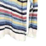 cj banks Women’s Colorful Striped Cotton Knit Sweater Top Photo 5