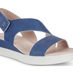 Ecco Touch Sandal Indigo Leather, Size EU 41 | US 10-10.5 New in Box Retail $150 Photo 10