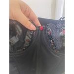 Savage X Fenty Black Bustier Rihanna Renaissance Rose Corset Caviar Size XL Photo 4