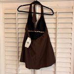 White Stag White‎ Stag Brown Braided One Piece Swimsuit Size Large Photo 1