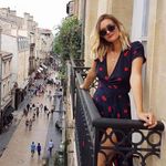 Realisation Par 💕💕 The Teale Midi Wrap Dress ~ Wilde Cherry Print XXS NWOT Photo 1