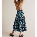 Free People  Finer Things Printed Midi Dress Photo 3
