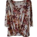 Late August  Twist Front Blouse Size Large Photo 1