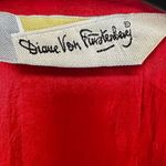 Diane Von Furstenberg  red button down vintage shirt Photo 8