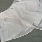 Sugar Lips Size small great condition  Asymmetrical White Frill Tank Top Shirt Photo 3