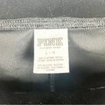 Victoria's Secret VICTORIA’S SECRET Black Velvet Glittery High Rise Elastic Waist Pant, Size Large Photo 2