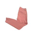 CAbi Brick Dust Skinny Jeans Womens 6 5310 Mid Rise Cotton Stretch Pink Pants Photo 4