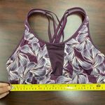 C9 Champion Floral Print Strappy Ventilated Sports Bra in Dark Berry Photo 6
