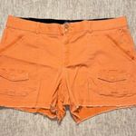 Democracy 24W "Ab"solution orange cut off shorts plus size Photo 0