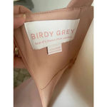 Birdy Grey Women's Dress XS Pink Gene Crepe Dusty Rose Formal Leg Slit Blush 219 Photo 7