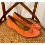 Paul Green  coral wedge heel suede shoes size 6.5 Photo 3