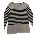 525 America black & light brown knit sweater sz small Black Photo 5