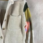 Skies Are Blue  Soft Knit Fall Time Boho Shacket Shirt Jacket SMALL Photo 2