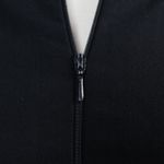 Moschino Vintage Cheap and Chic Black Virgin Wool-Blend Zip Jacket Photo 5