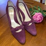 Banana Republic  Purple suede shoes. Size 7.5 Photo 0