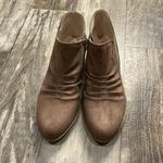 Life Stride Women's Suede Brown Booties Size 9 1/2 Wide Photo 11