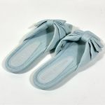 Stuart Weitzman  Sofia Bow Slide Sandals Light Blue 9 NEW Photo 3