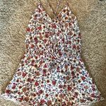 Tilly's White Floral Summer Romper  Photo 0