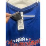 Nba OKC Thunder Champions 2025 Royal Blue T Shirt Women's Large Photo 3