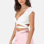 Adika White Tie Top Photo 1