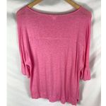 Caslon  Linen Blend Boat Neck Slouchy Blouse Size Small Photo 4