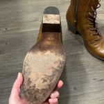 Frye  Courtney Brown Leather Lace Up Vintage Low Heeled Everyday Ankle Booties Photo 10