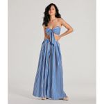 Privy 2‎ Pc Striped outfit NWT size medium Photo 2