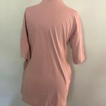 Top Shop Light Pink Pastel Pink Tshirt Dress Photo 3