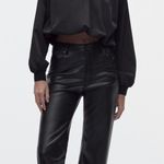 ZARA Leather Pants Photo 0